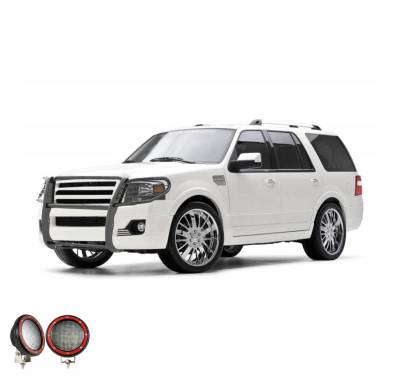 Black Horse Off Road - D| Grille Guard Kit | Semi-Gloss Black | 17FP31MA-PLFR - Image 3