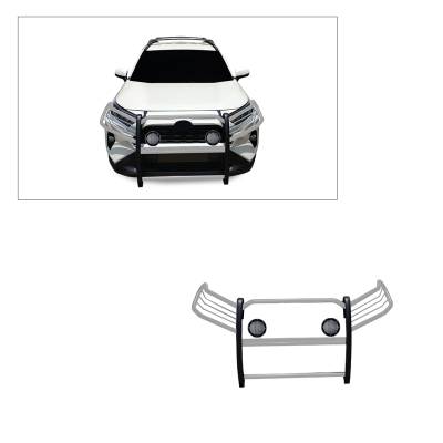 Black Horse Off Road - D| Grille Guard Kit | Stainless Steel | 17A093904MSS-PLFB - Image 1