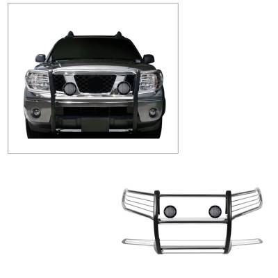 Black Horse Off Road - D| Grille Guard Kit | Stainless Steel | 17A110200MSS-PLFB