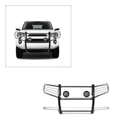 Black Horse Off Road - D| Grille Guard Kit | Stainless Steel | 17TU31MSS-PLFB