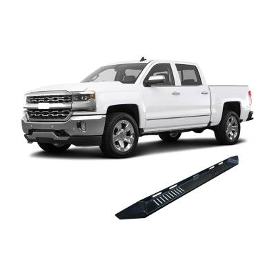 Black Horse Off Road - E | Armour Heavy Duty Steel Running Boards | Black | Crew Cab | AR-GMG185 - Image 20