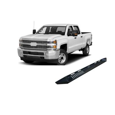 Black Horse Off Road - E | Armour Heavy Duty Steel Running Boards | Black | Crew Cab | AR-GMG185 - Image 23