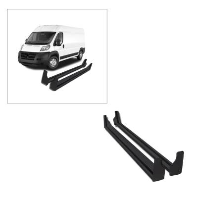 Products - Black Horse Off Road - E | Commercial Running Boards | Black Aluminum | RUN109A