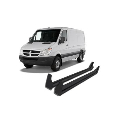 Black Horse Off Road - E | Commercial Running Boards | Black Aluminum | RUN109A - Image 7