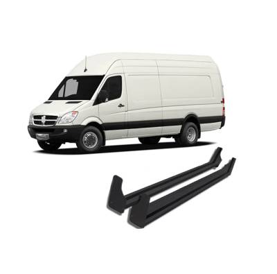 Black Horse Off Road - E | Commercial Running Boards | Black Aluminum | RUN109A - Image 8