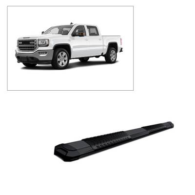 Black Horse Off Road - E | Cutlass Running Boards | Cold- Rolled Steel | Crew Cab - Image 2