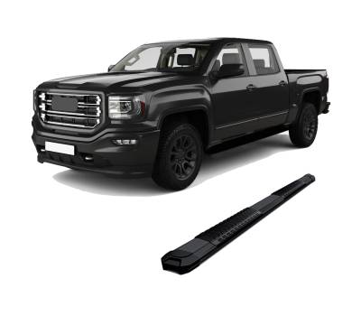Black Horse Off Road - E | Cutlass Running Boards | Cold- Rolled Steel | Crew Cab - Image 4