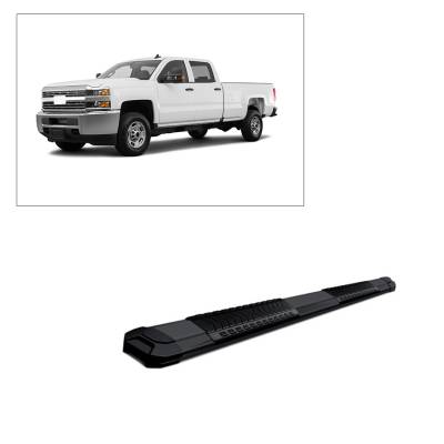 Black Horse Off Road - E | Cutlass Running Boards | Cold- Rolled Steel | Crew Cab - Image 13