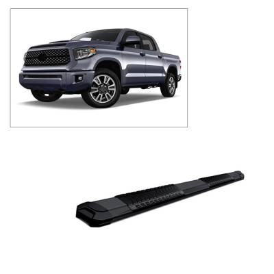 Black Horse Off Road - E | Cutlass Running Boards | Cold- Rolled Steel | Crew Cab |   RN-TOTU-91-BK - Image 1