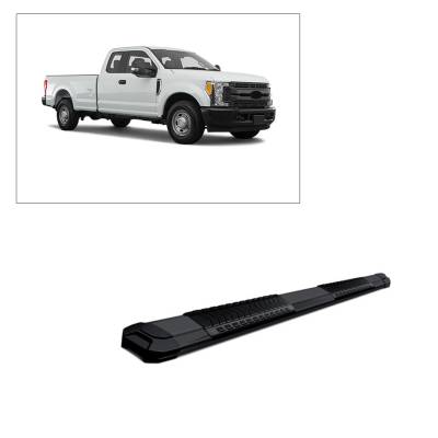 Black Horse Off Road - E | Cutlass Running Boards | Cold- Rolled Steel | Super Cab |   RN-FOF1SC-15-79-BK - Image 11