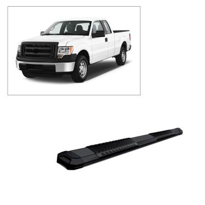 E | Cutlass Running Boards | Cold- Rolled Steel | Super Cab |   RN-FOF1SC-76-BK
