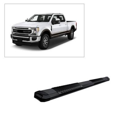 Black Horse Off Road - E | Cutlass Running Boards | Cold- Rolled Steel | SuperCrew |   RN-FOF1SC-15-91-BK - Image 6