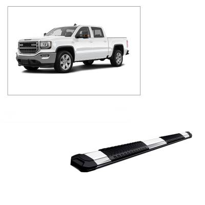 Black Horse Off Road - E | Cutlass Running Boards | Stainless Steel | Crew Cab - Image 2