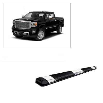 Black Horse Off Road - E | Cutlass Running Boards | Stainless Steel | Crew Cab - Image 5