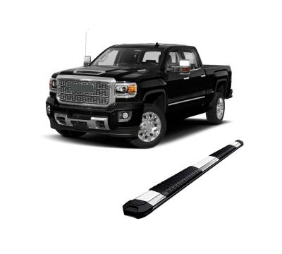 Black Horse Off Road - E | Cutlass Running Boards | Stainless Steel | Crew Cab - Image 6