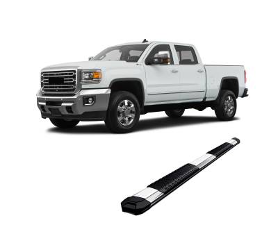 Black Horse Off Road - E | Cutlass Running Boards | Stainless Steel | Crew Cab - Image 7