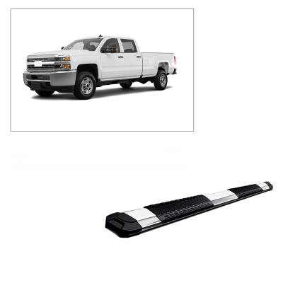 Black Horse Off Road - E | Cutlass Running Boards | Stainless Steel | Crew Cab - Image 13