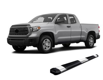 Black Horse Off Road - E | Cutlass Running Boards | Stainless Steel | Double Cab |   RN-TOTU-79 - Image 2