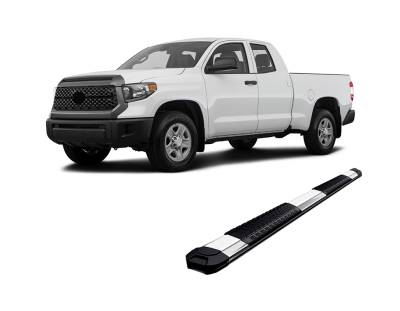 Black Horse Off Road - E | Cutlass Running Boards | Stainless Steel | Double Cab |   RN-TOTU-79 - Image 3