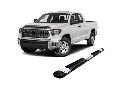Black Horse Off Road - E | Cutlass Running Boards | Stainless Steel | Double Cab |   RN-TOTU-79 - Image 4