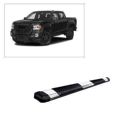 E | Cutlass Running Boards | Stainless Steel | Extended Cab |   RN-GMCOL-79
