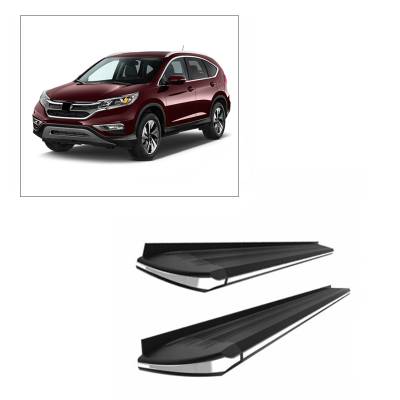 E | Exceed Running Boards | Black