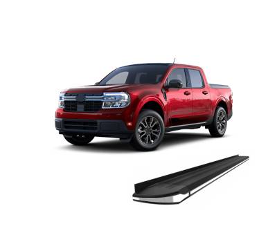Black Horse Off Road - E | Exceed Running Boards | Black | EX-F1179 - Image 5