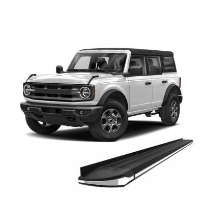 Black Horse Off Road - E | Exceed Running Boards | Black | EX-F1270 - Image 2