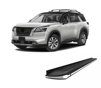 Black Horse Off Road - E | Exceed Running Boards | Black | EX-NI370 - Image 3