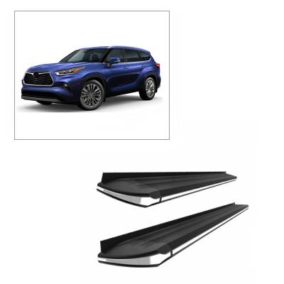 E | Exceed Running Boards | Black | EX-T2070
