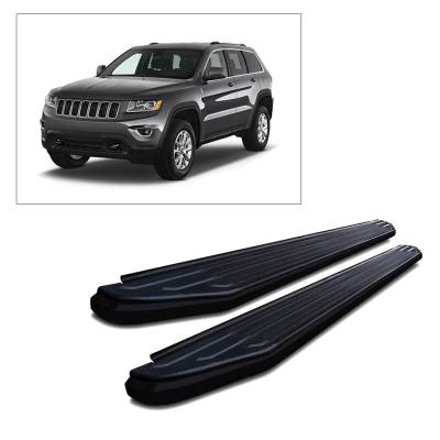 E | Peerless Running Boards | Black