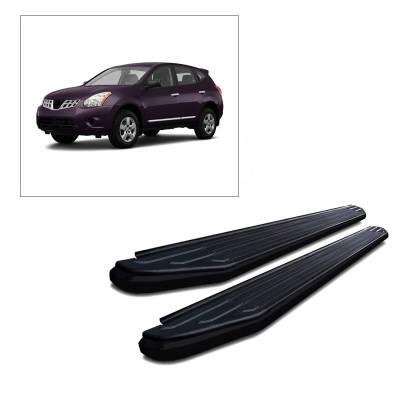 E | Peerless Running Boards | Black