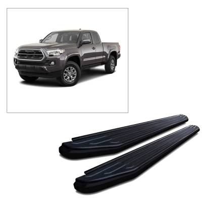 E | Peerless Running Boards | Black