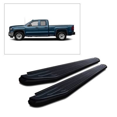 Black Horse Off Road - E | Peerless Running Boards | Black | PR-G379BK - Image 7