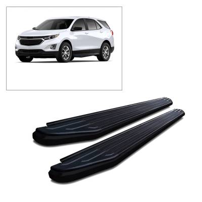 Black Horse Off Road - E | Peerless Running Boards | Black | PR-G769BK - Image 1