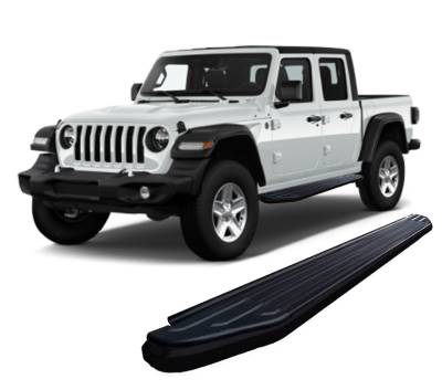 Black Horse Off Road - E | Peerless Running Boards | Black | PR-J479BK - Image 4