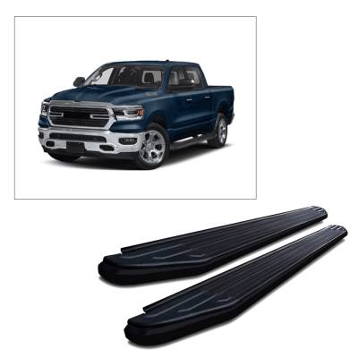 E | Peerless Running Boards | Black | PR-R285BK