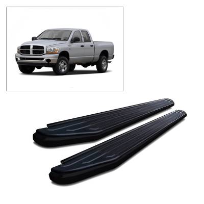 E | Peerless Running Boards | Black | PR-R176BK