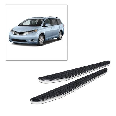 E | Premium Running Boards | Black