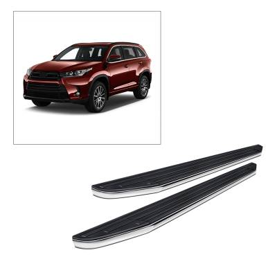 E | Premium Running Boards | Black
