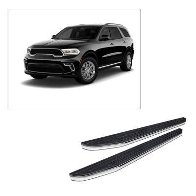 E | Premium Running Boards | Black | PR-DGDU