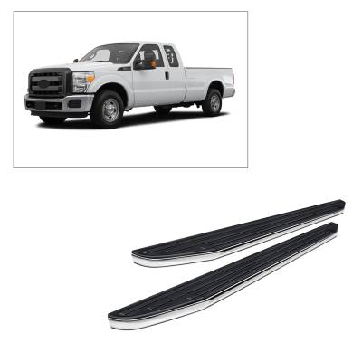 E | Premium Running Boards | Black | PR-F4-79