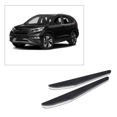 E | Premium Running Boards | Black | PR-HOCR12