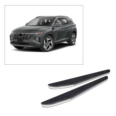 Black Horse Off Road - E | Premium Running Boards | Black | PR-HY169 - Image 1