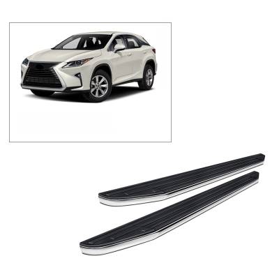 E | Premium Running Boards | Black | PR-LX27OE