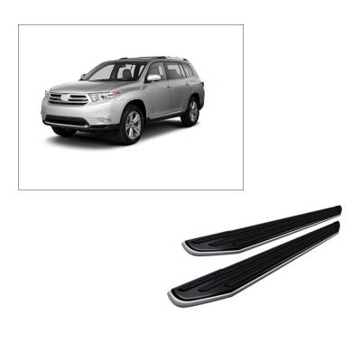 E | Premium Running Boards | Black | PR-TYHL-08