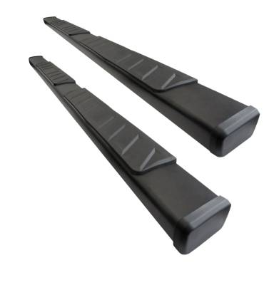Black Horse Off Road - E | Summit Running Boards | Black | Crew Cab | SU-DO0585BK - Image 2