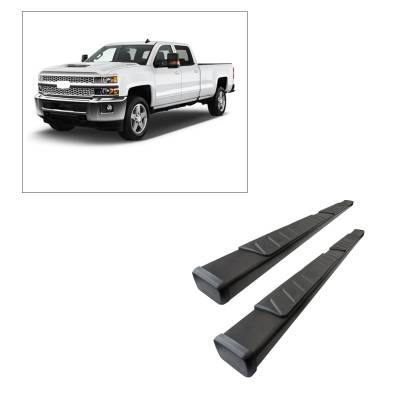 Black Horse Off Road - E | Summit Running Boards | Black | Extended / Double Cab - Image 15