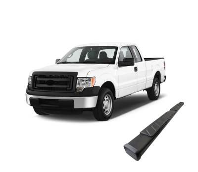 Black Horse Off Road - E | Summit Running Boards | Black | SU-FO0176BK - Image 2