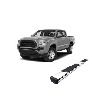 Black Horse Off Road - E | Summit Running Boards | Stainless Steel | Double Cab - Image 3